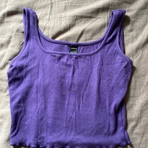 Purple shein tank top size S